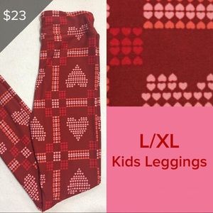 LuLaRoe Kids Leggings - size L/XL